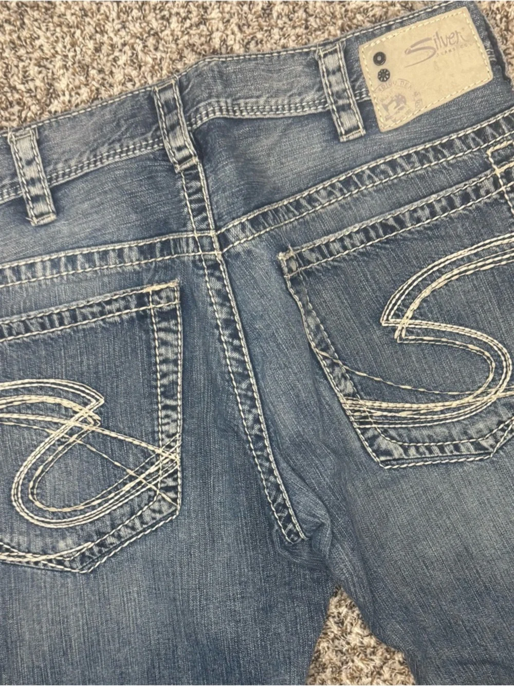 Silver Jeans Gordie Bootcut Jeans Mens 33x32 Medium Wash Stretch